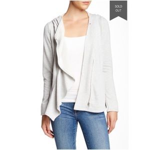 NWOT BNC by Blanc Noir Drape Ruffle Jacket